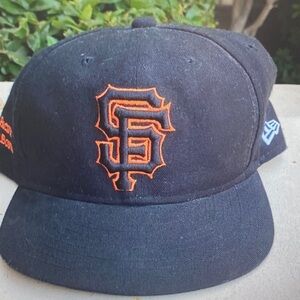 New Era Black and Orange Hat